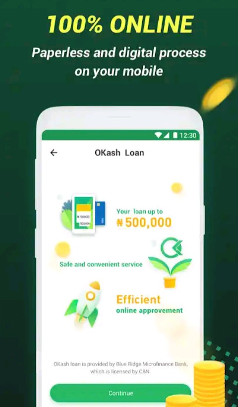 OKash loan app