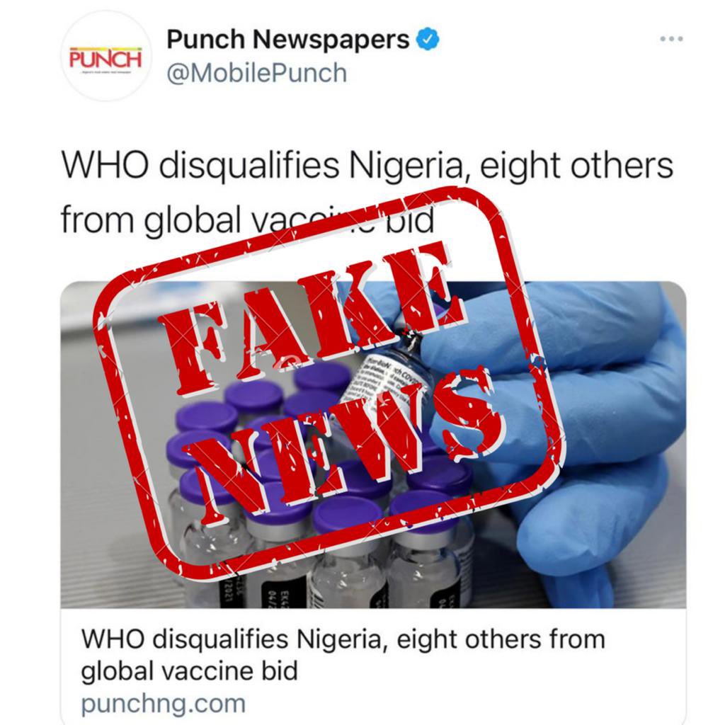 punch fake news