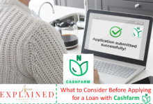 What to consider before applying for a loan with cashfarm
